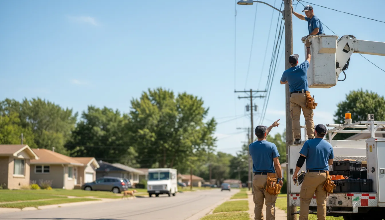 Vanity Light Installation in Low Moor, IA
